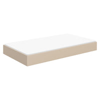 M25973TPE,Twin Storage Trundle Bed in Taupe