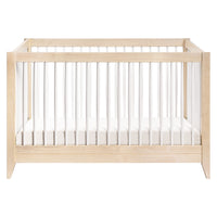 M10301NXW,Sprout 4-in-1 Convertible Crib w/Toddler Bed Conversion Kit in W Natural/White