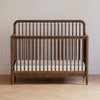 M7141NL,Liberty 4-in-1 Convertible Spindle Crib in Natural Walnut