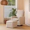 M20985PCMEW,Cali Storage Ottoman in Performance Cream Eco-Weave