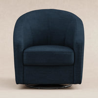 M5887PVET,Madison Swivel Glider in Performance Navy Eco-Twill