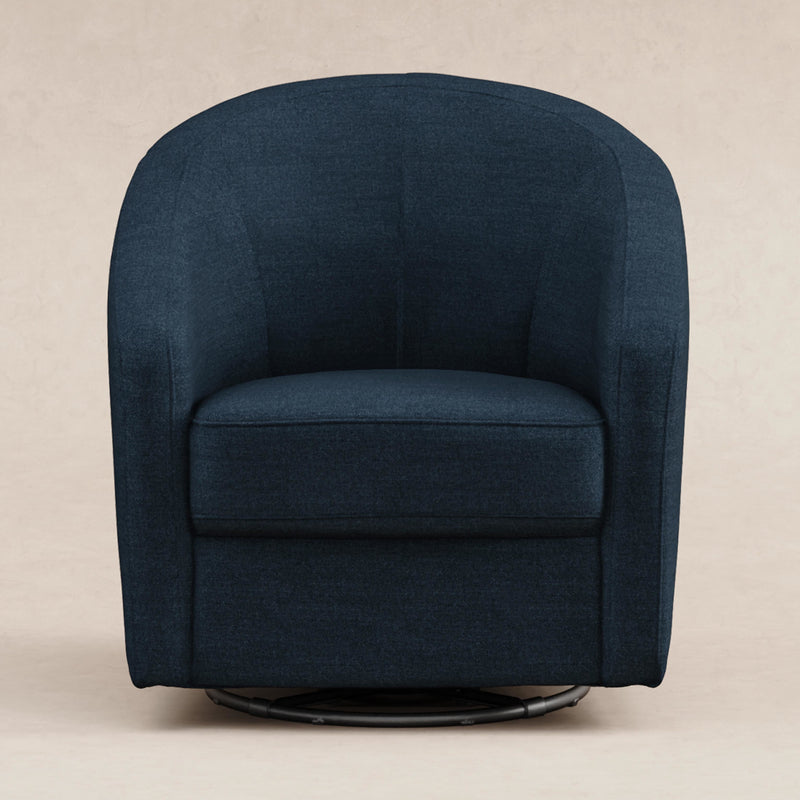 M5887PVET,Madison Swivel Glider in Performance Navy Eco-Twill