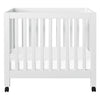 M6698W,Origami Mini Crib in White Finish