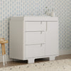 M23423W,Yuzu 3-Drawer Changer Dresser in White