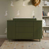 M29816OL,Pogo Tambour Assembled Dresser in Olive