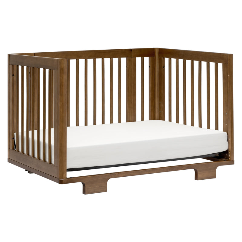 M23401NL,Yuzu 8-in-1 Convertible Crib w/All-Stages Conversion Kits in Natural Walnut