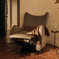 M34288ESWTB,Nate Berkus x Babyletto Westham Power Recliner in Performance Earth Slub Weave w/Toffee Base