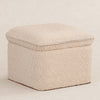 M20985CSG,Cali Storage Ottoman in Chai Shearling