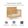 M32301HY,Ambrosia 4-in-1 Convertible Crib in Honey