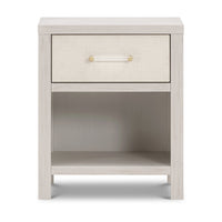 M24860WDFPEW,Eloise Nightstand  Assembled in White Driftwood and Performance Pearl Eco-Weave