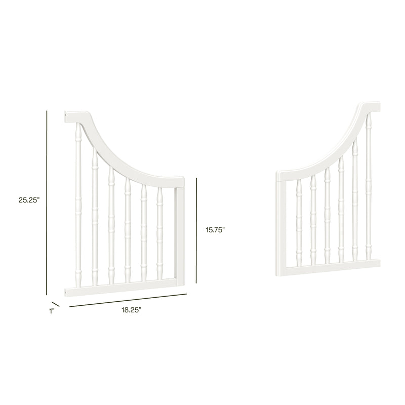 M7199RW,Toddler Bed Conversion Kit in Warm White