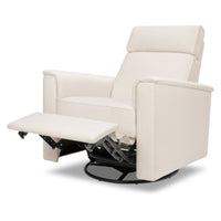 M17183PCMEW,Willa Deluxe Power Glider Recliner w/Heat&Massage in Performance Cream Eco-Weave