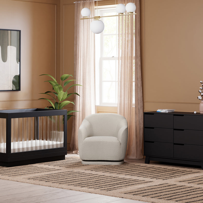 M27587WB,Foy Glider in Ivory Boucle