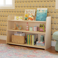 M32211NX,Melo Montessori-Inspired Bookcase in Washed Natural