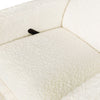 M20977CMSG,Cali Flange Gliding Swivel Recliner in Cream Shearling