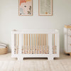 M23401WN,Yuzu 8-in-1 Convertible Crib w/All-Stages Conversion Kits in White/Natural