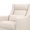 M11286AT,Kiwi Plus Power Glider Recliner w/ Power Headrest in Almond Teddy Loop