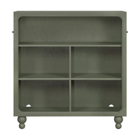M33314AE,Nate Berkus x Babyletto Astre Assembled Bookcase in Archival Elm