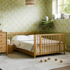 M30880HY,Rolli 9-in-1 Convertible All-Stages?? Crib w/ Bassinet & Toddler Bed Kits in Honey