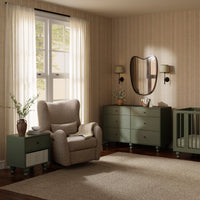 M34288ESWTB,Nate Berkus x Babyletto Westham Power Recliner in Performance Earth Slub Weave w/Toffee Base