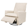 M20977AT,Cali Flange Gliding Swivel Recliner in Almond Teddy Loop