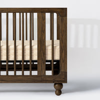 T34335AS,Nate Berkus x Babyletto Crib Sheet in Autumn Stripe