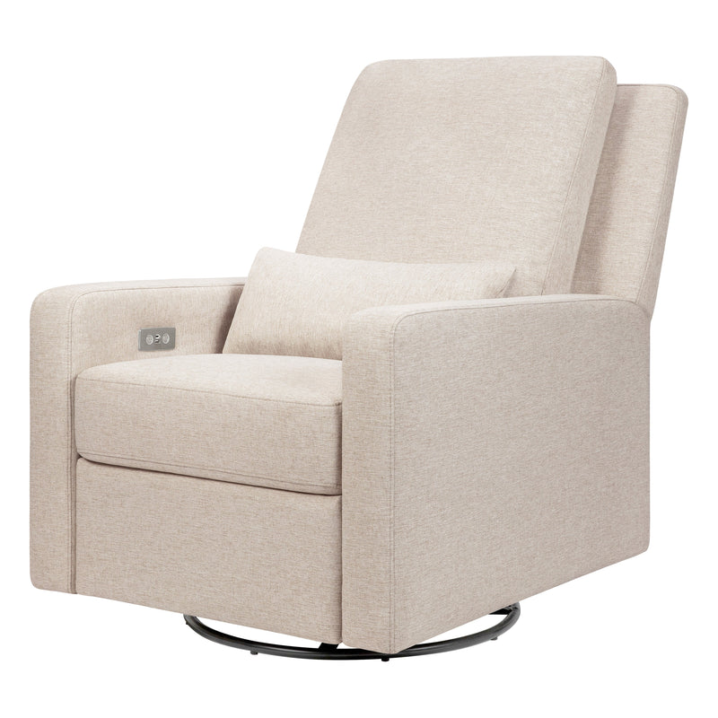 M23085PBEW,Sigi Glider Recliner w/ Electronic Control and USB in Performance Beach Eco-Weave