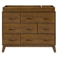 M5826NL,Scoot 6-Drawer Dresser in Natural Walnut