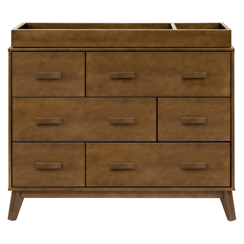 M5826NL,Scoot 6-Drawer Dresser in Natural Walnut