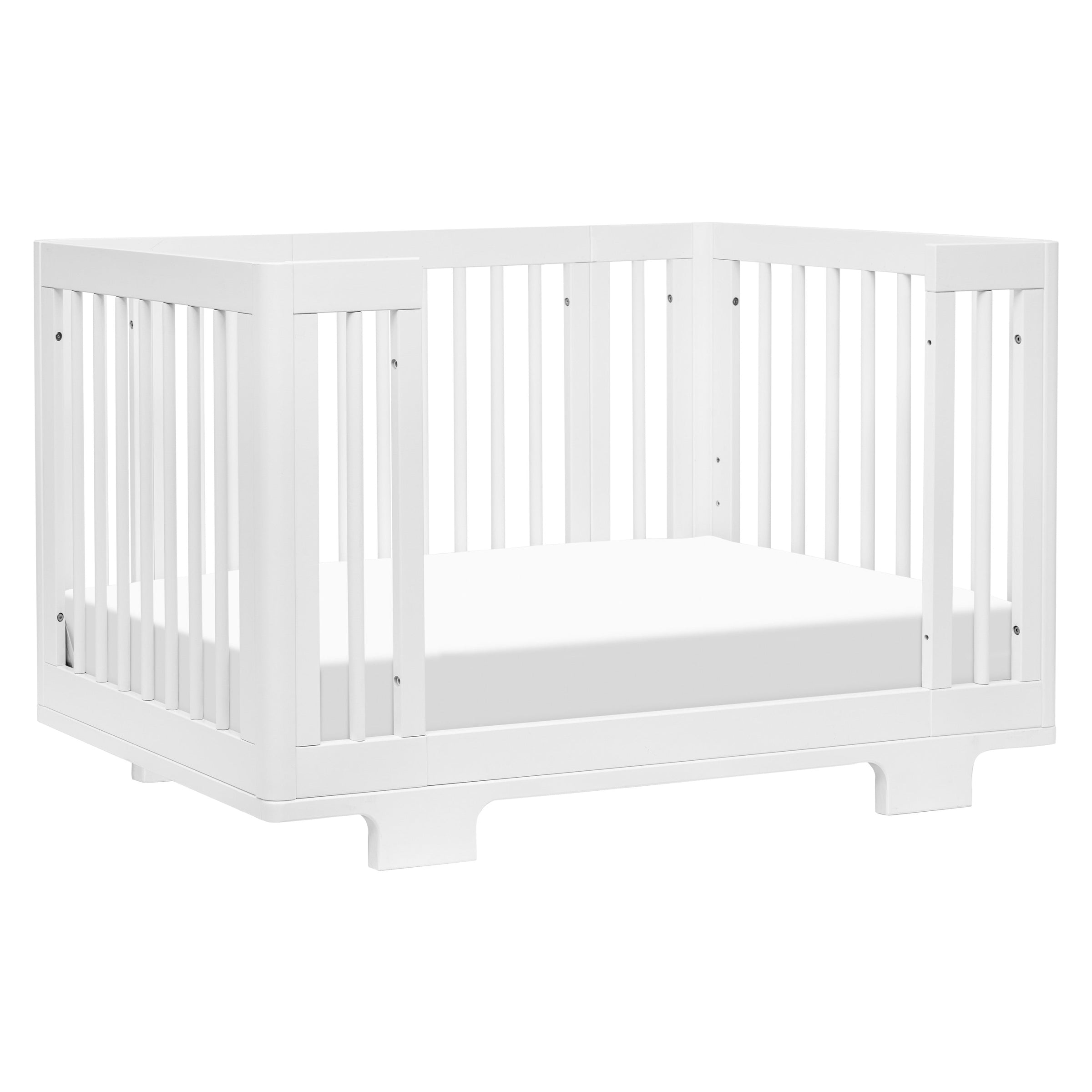 M23401W,Yuzu 8-in-1 Convertible Crib w/All-Stages Conversion Kits in White