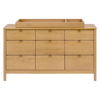 M25928HY,Bondi 9-Drawer Assembled Dresser in Honey