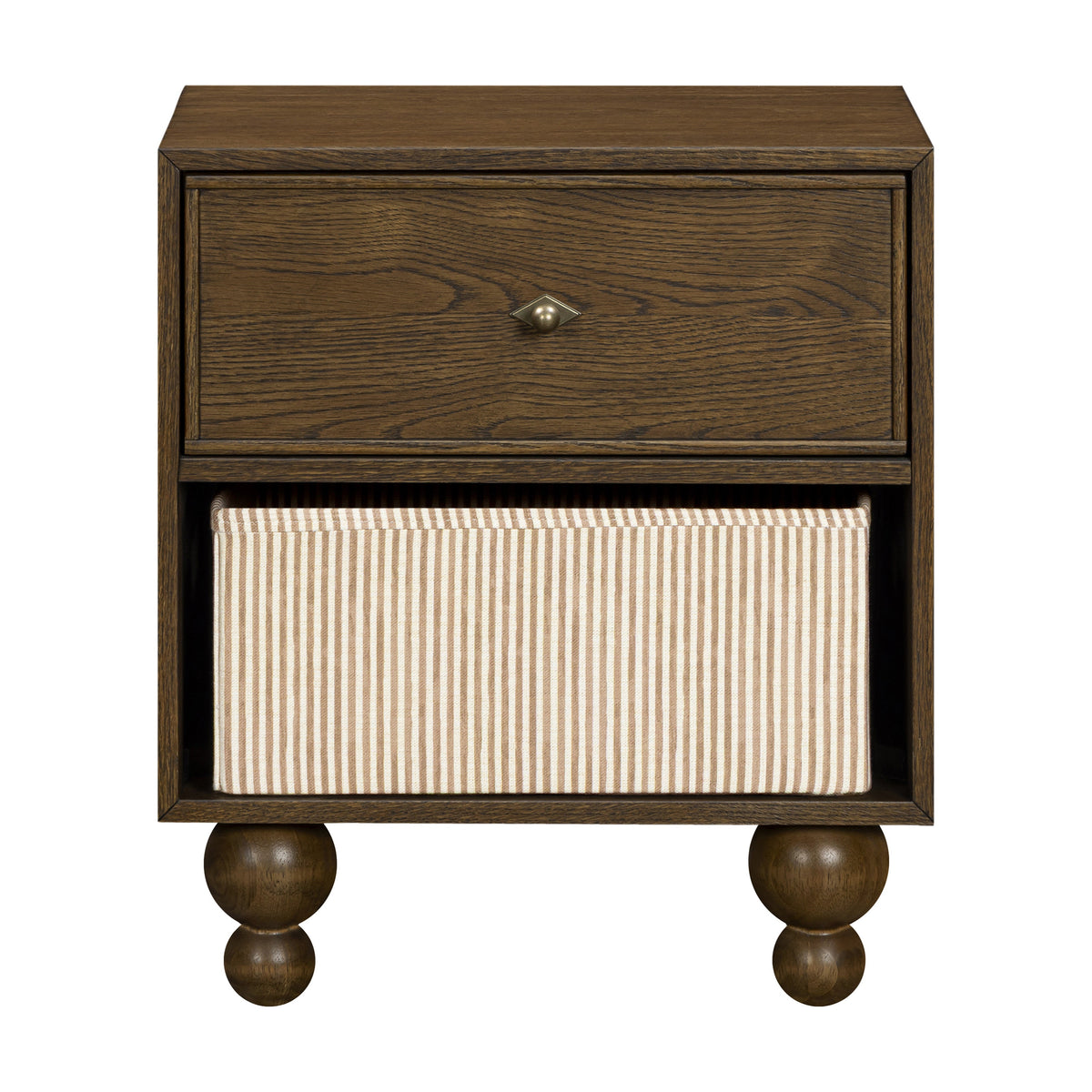 M33360TE,Nate Berkus x Babyletto Astre Nightstand in Toffee