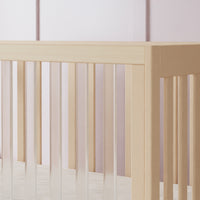 M8601KNX,Harlow 3-in-1 Convertible Crib w/Toddler Bed Conversion Kit in Washed Natural/