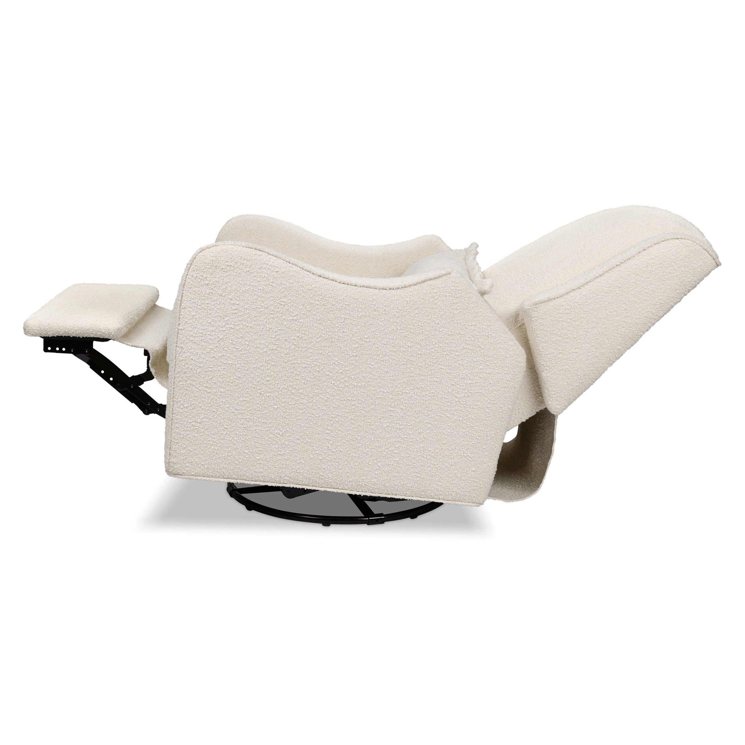 M27787WB,Devon Recliner and Swivel Glider in Ivory Boucle