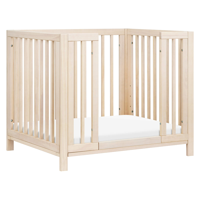 M30880NX,Rolli 9-in-1 Convertible All-Stages?? Crib w/ Bassinet & Toddler Bed Kits in Washed Natural