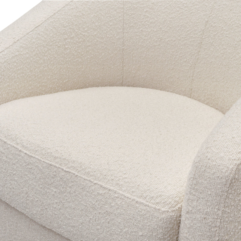 M5887WB,Madison Swivel Glider in Ivory Boucle