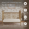M15501VG,Abigail 3-in-1 Convertible Crib in Vintage Gold