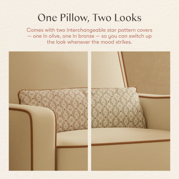 M23082PCMTB,Nate Berkus x Babyletto Sigi Pro Power Recliner in Performance Cream Linen w/Toffee Base