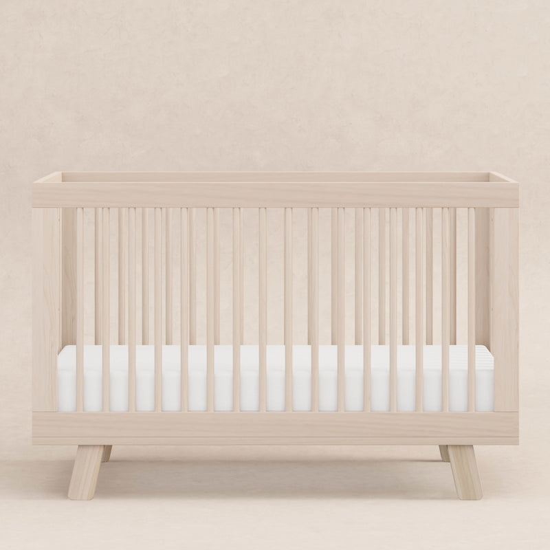 M4201NX,Hudson 3-in-1 Convertible Crib w/Toddler Bed Conversion Kit in Washed Natural