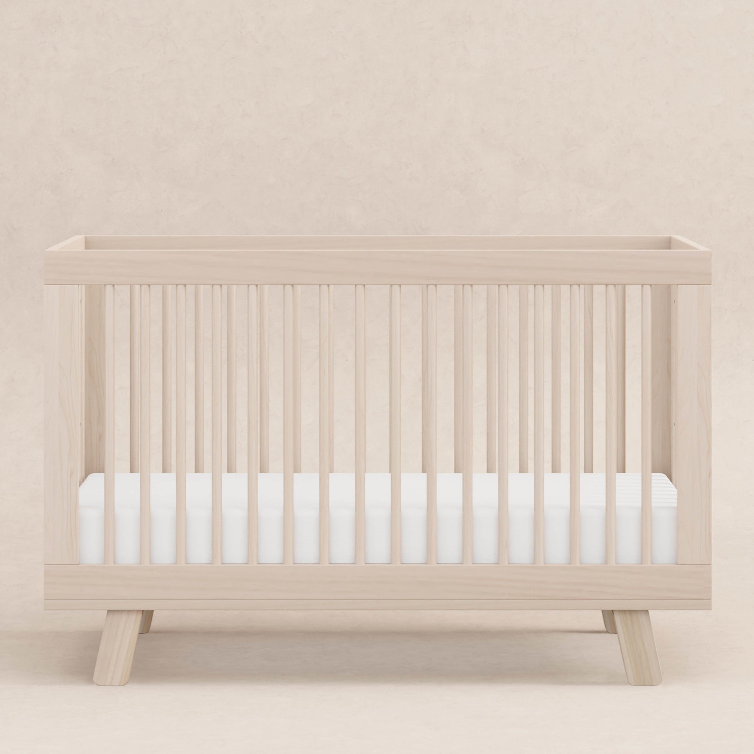 M4201NX,Hudson 3-in-1 Convertible Crib w/Toddler Bed Conversion Kit in Washed Natural