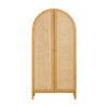 M25929HY,Bondi Cane Armoire  Assembled in Honey