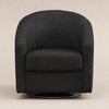M5887BLKV,Madison Swivel Glider in Black Velvet