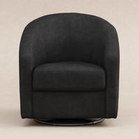M5887BLKV,Madison Swivel Glider in Black Velvet