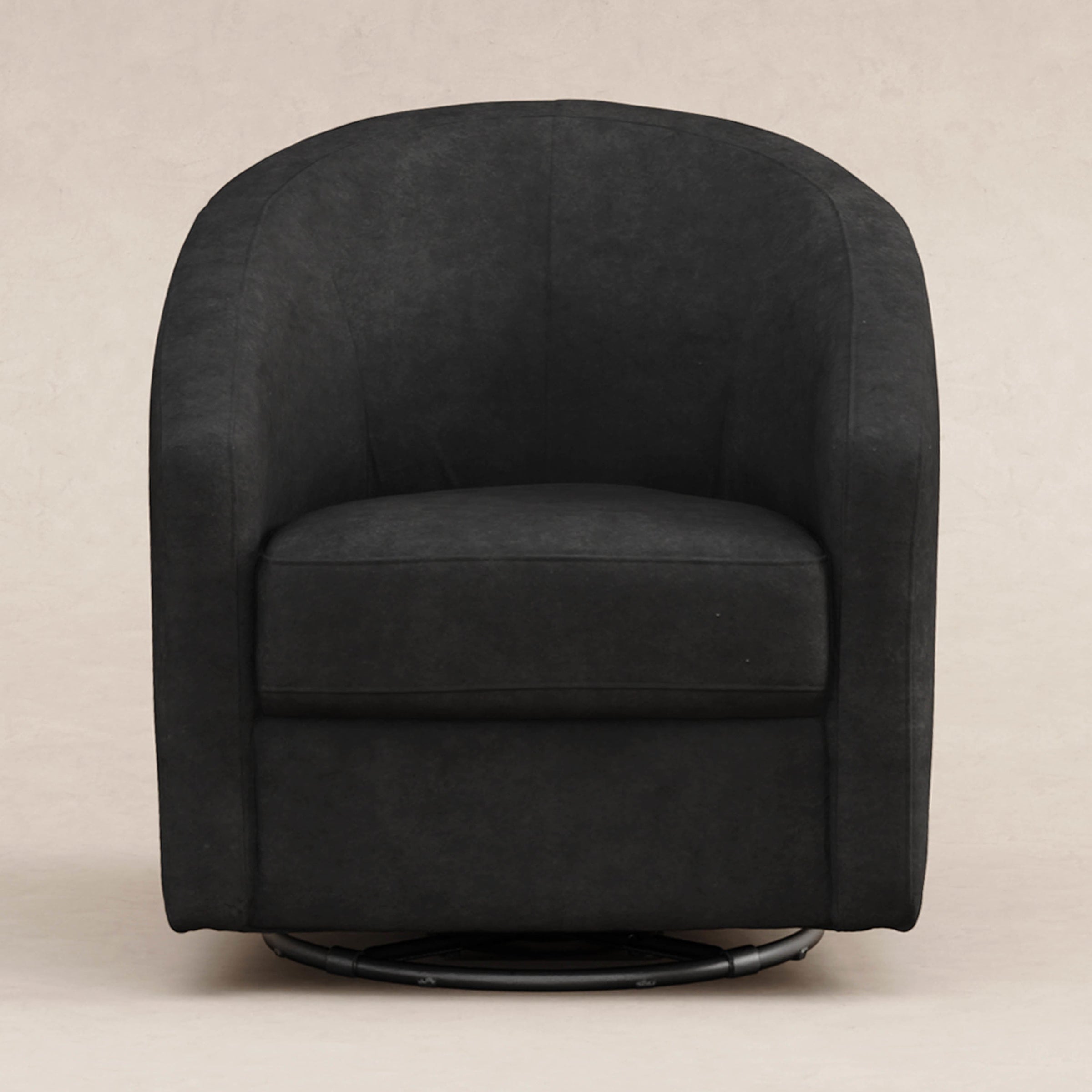 M5887BLKV,Madison Swivel Glider in Black Velvet