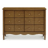 M7116NL,Liberty 6-Drawer Assembled Dresser in Natural Walnut