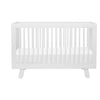 M4201W,Hudson 3-in-1 Convertible Crib w/Toddler Bed Conversion Kit in White Finish