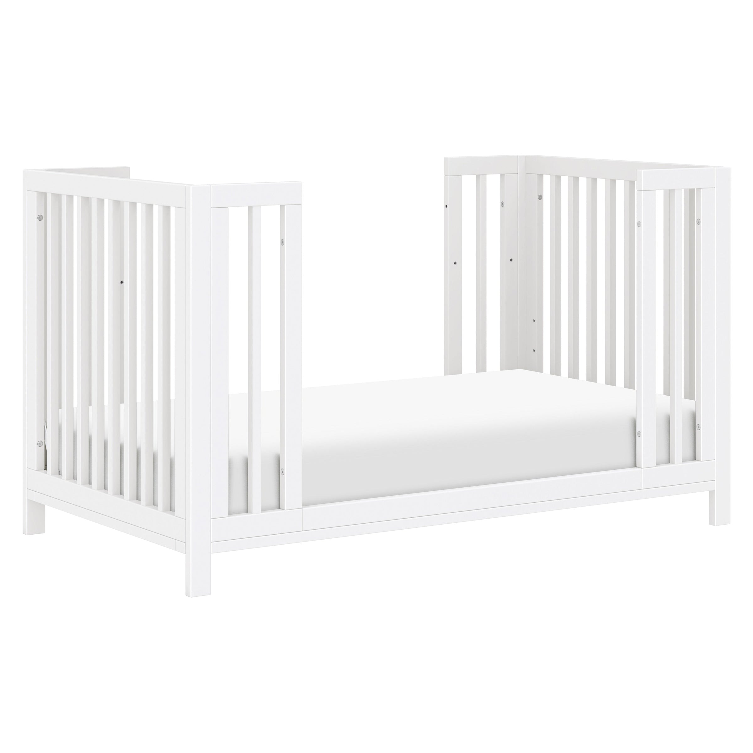 M30880W,Rolli 9-in-1 Convertible All-Stages?? Crib w/ Bassinet & Toddler Bed Kits in White