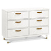 B14316RW,Tanner 6-Drawer Dresser in Warm White
