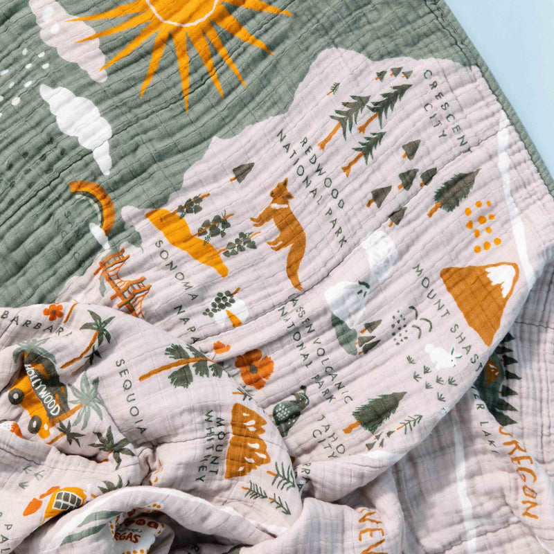 T29339,California Muslin Quilt in GOTS Certified Organic Cotton