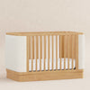 M26201HYWB,Bondi Boucle 4-in-1 Convertible Crib w/ Toddler Bed Kit in Honey with Ivory Boucle